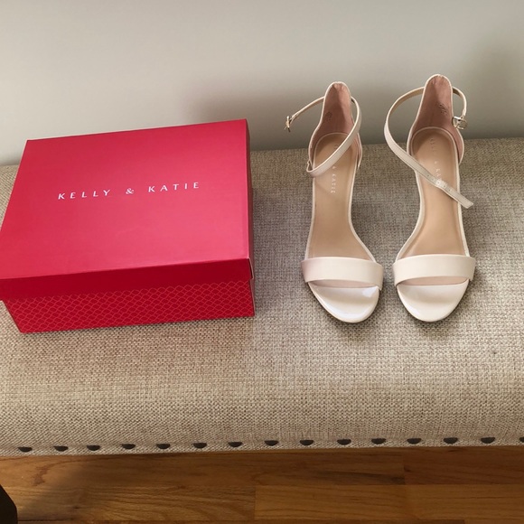 Shoes - Kelly and Katie nude heels